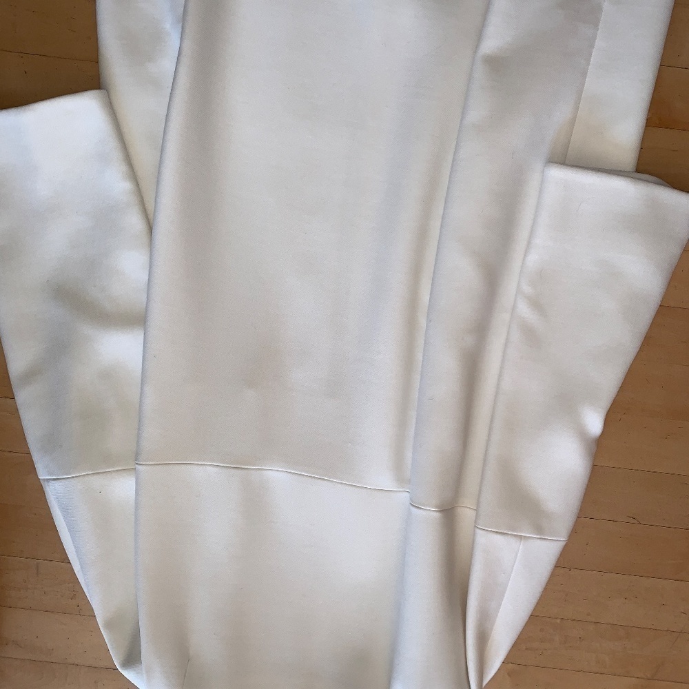 A-K-R-I-S *punto NEW Cream wool blend zip up coat, 14 - Picture 5 of 6